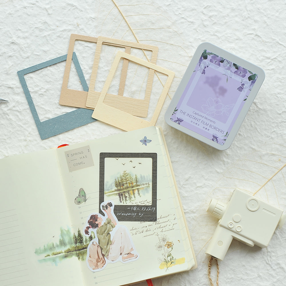 MU Lifestyle - Journaling Die-Cut Card Series - The Instant Film Borders