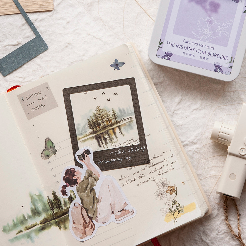 MU Lifestyle - Journaling Die-Cut Card Series - The Instant Film Borders