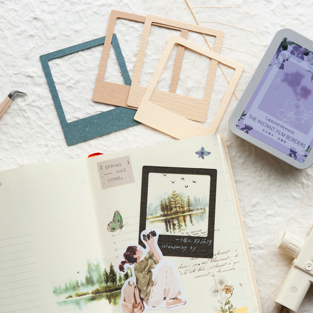 MU Lifestyle - Journaling Die-Cut Card Series - The Instant Film Borders
