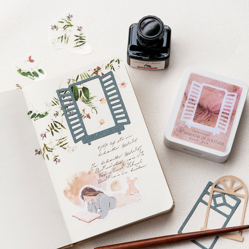 MU Lifestyle - Journaling Die-Cut Card Series - The Windows of Solitude