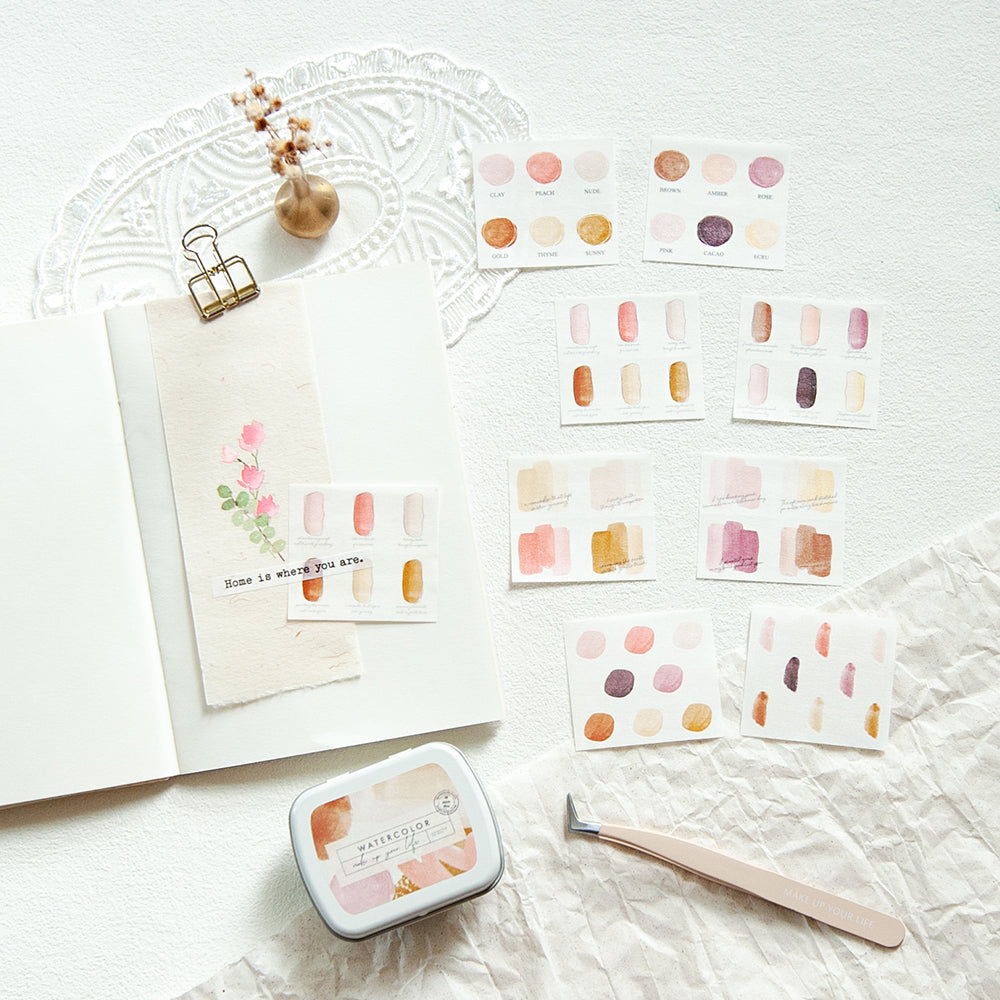 MU Lifestyle - Mini Tin Palette Stickers