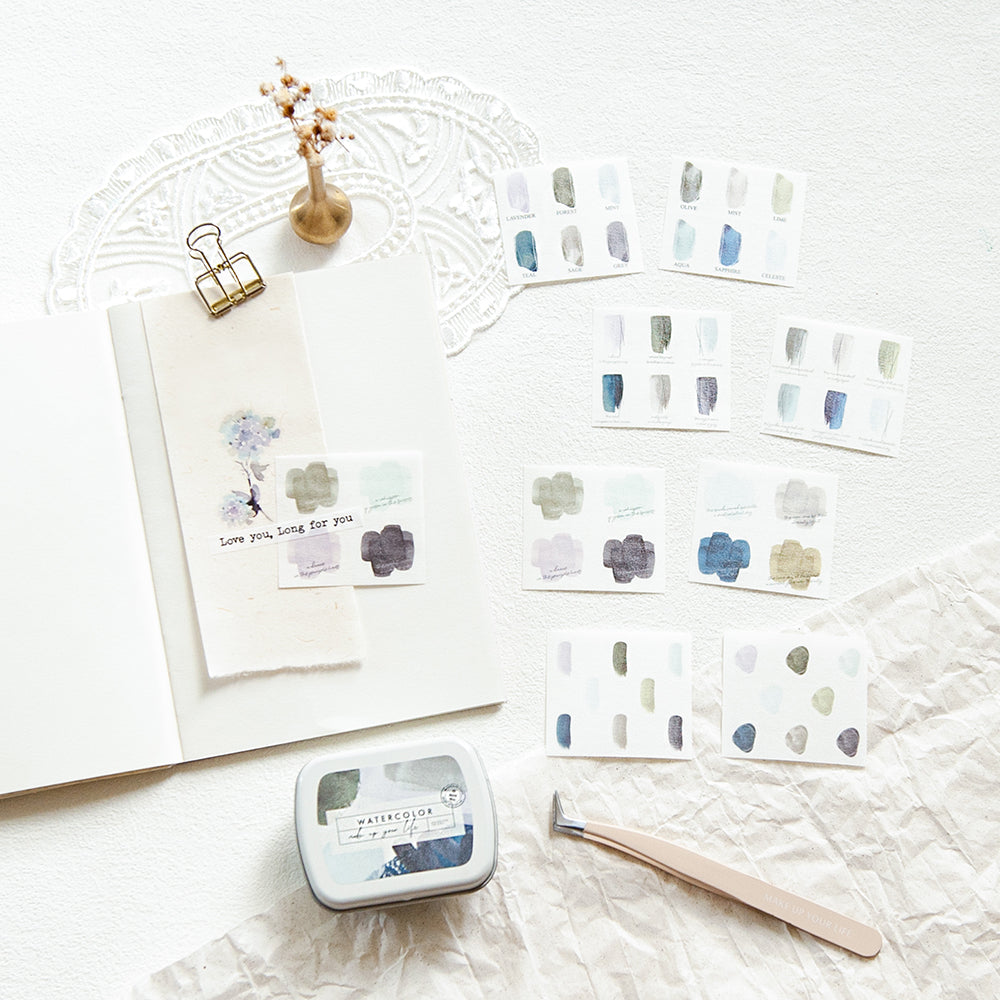 MU Lifestyle - Mini Tin Palette Stickers