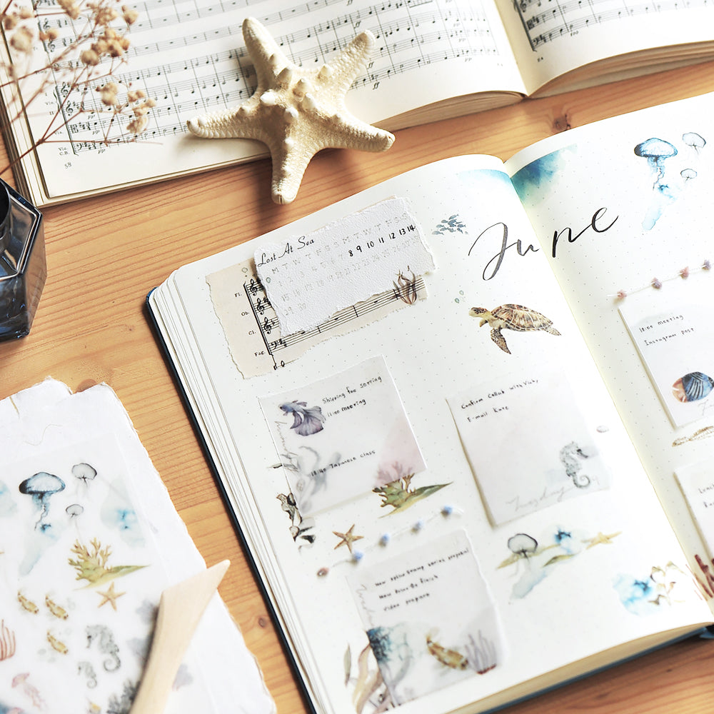 MU Lifestyle - Print-On Stickers / 098 - Ocean Life