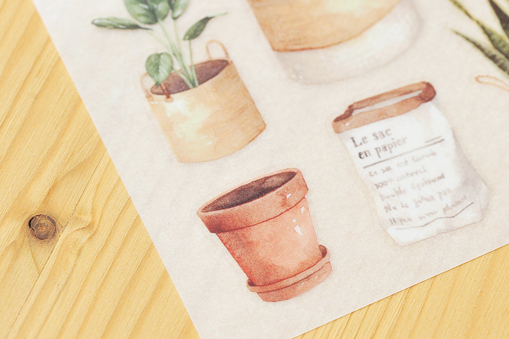 MU Lifestyle - Print-On Stickers / 037 - Cactus