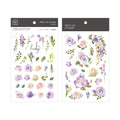 MU Lifestyle - Print-On Stickers / 071 - Purple Roses