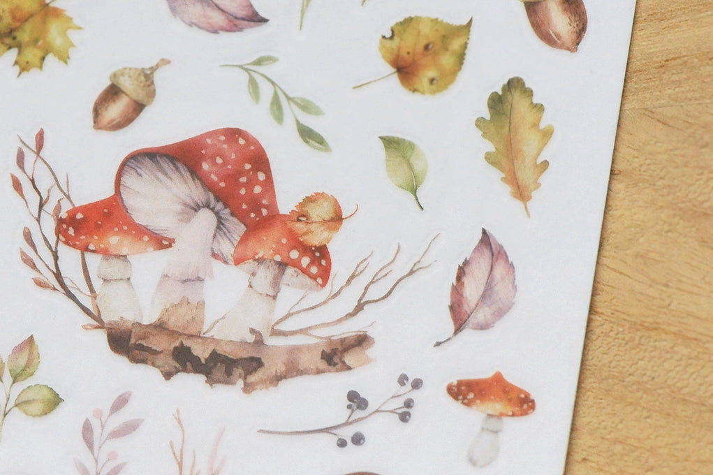 MU Lifestyle - Print-On Stickers / 094 - Mushrooms