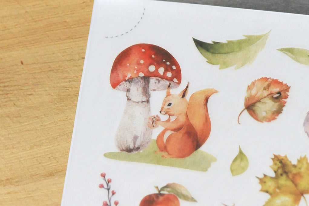 MU Lifestyle - Print-On Stickers / 094 - Mushrooms