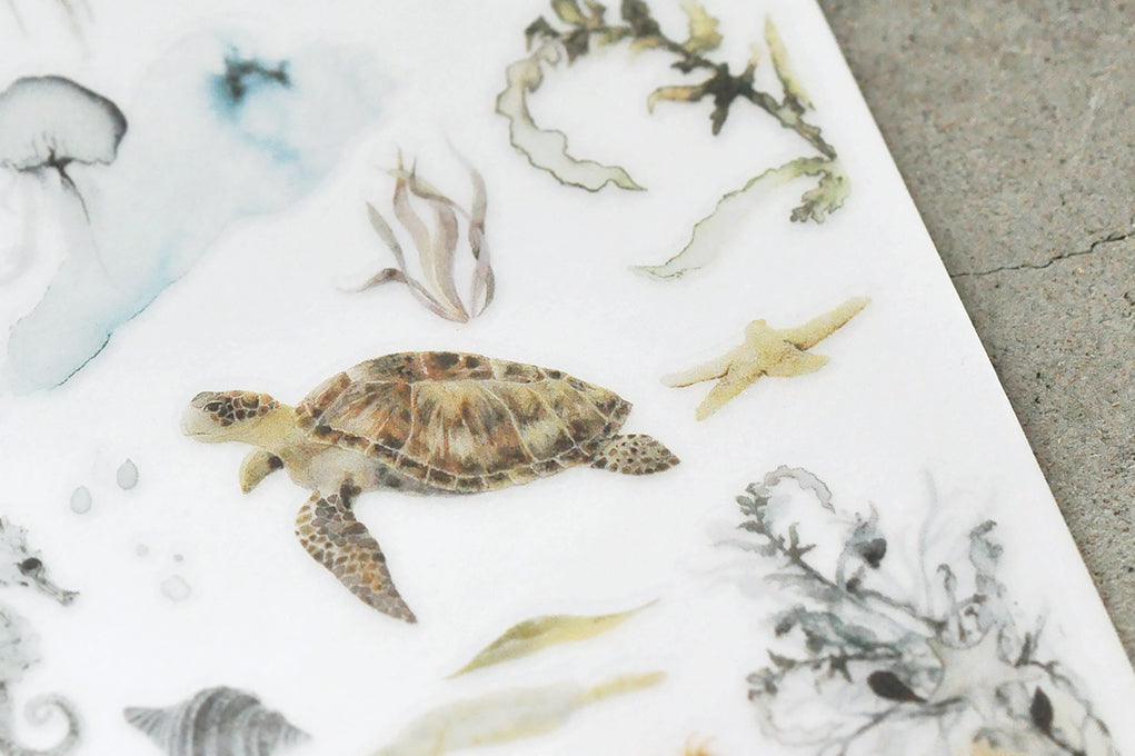 MU Lifestyle - Print-On Stickers / 098 - Ocean Life