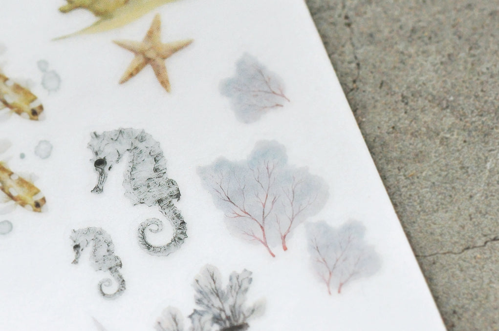MU Lifestyle - Print-On Stickers / 098 - Ocean Life