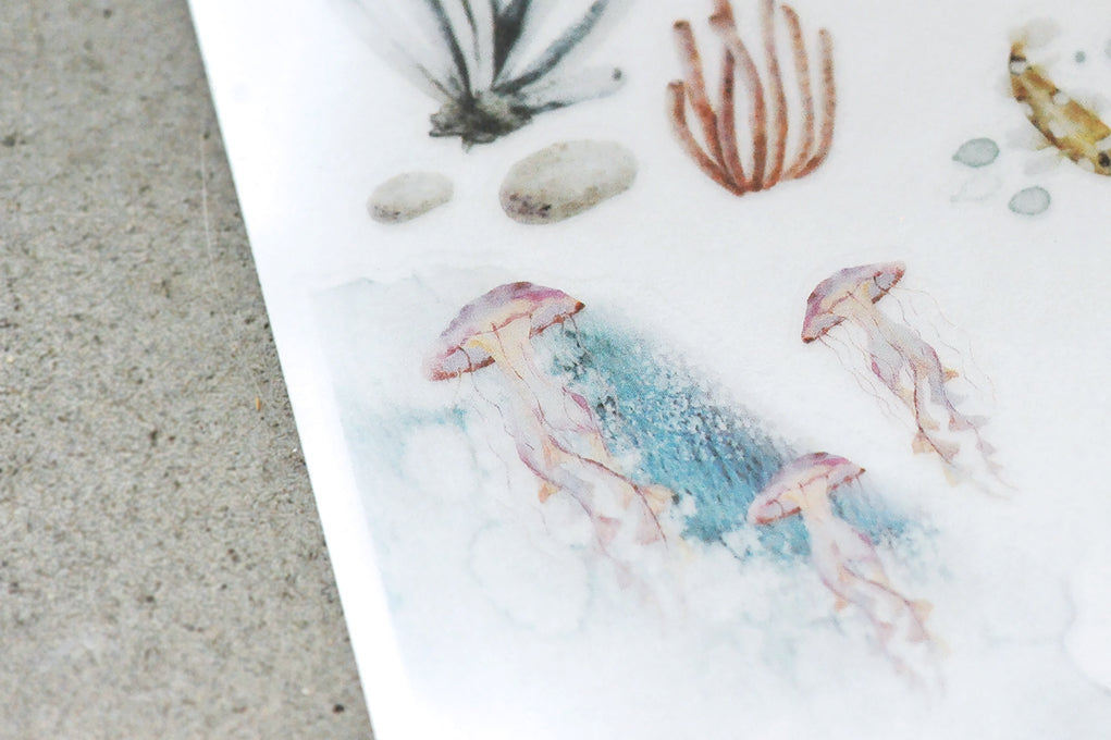 MU Lifestyle - Print-On Stickers / 098 - Ocean Life
