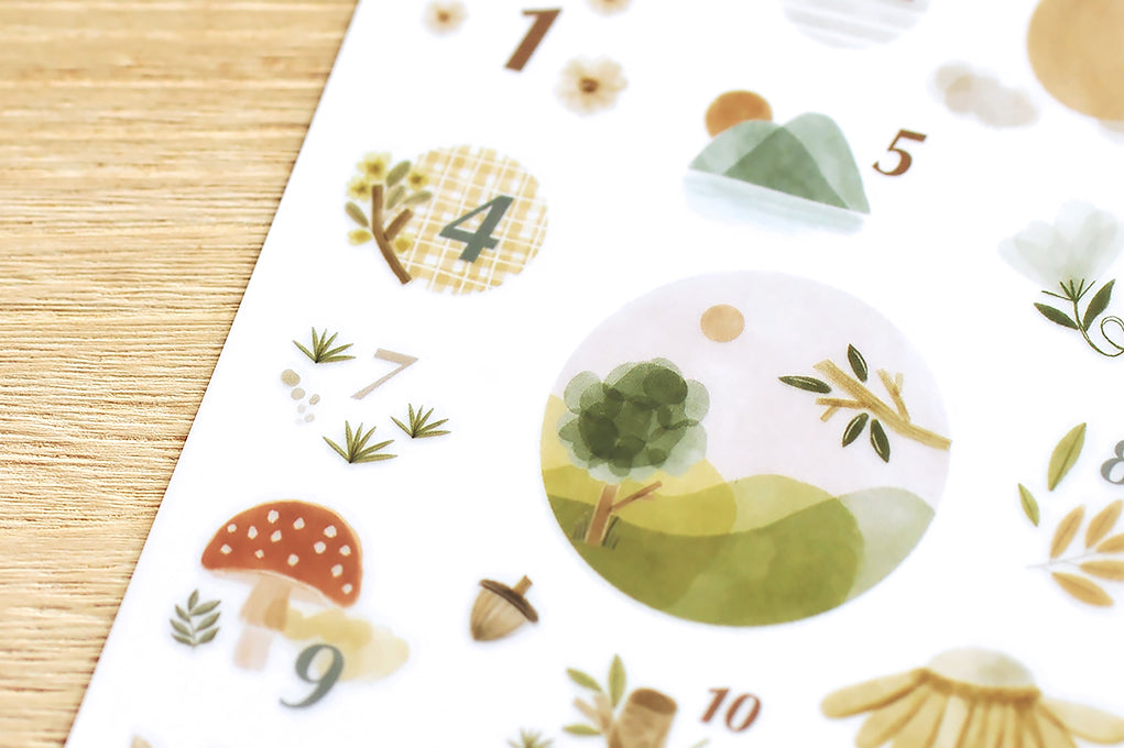 MU Lifestyle - Print-On Stickers / 165 - Days