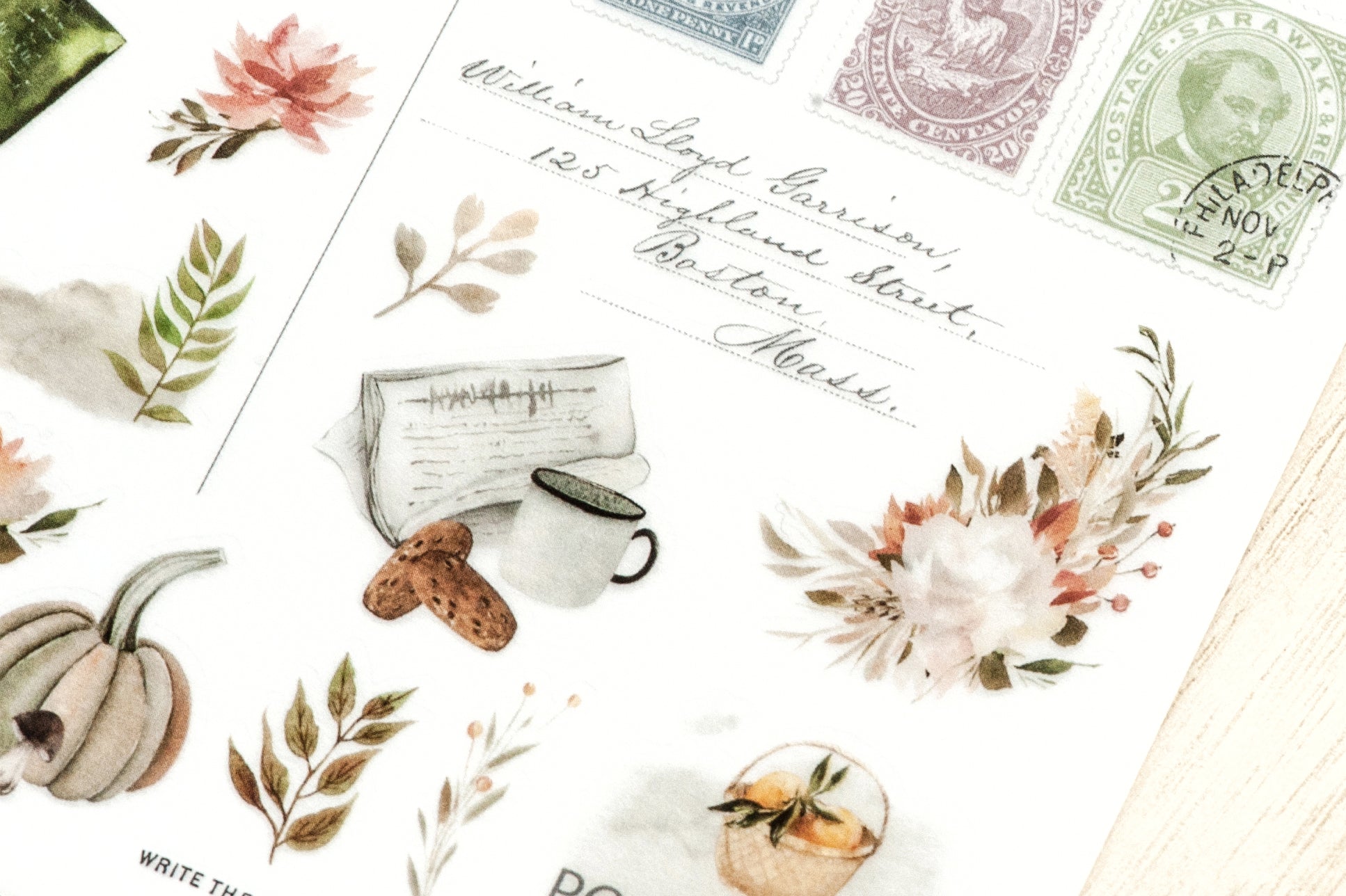 MU Lifestyle - Print-On Stickers / 207 - Autumn