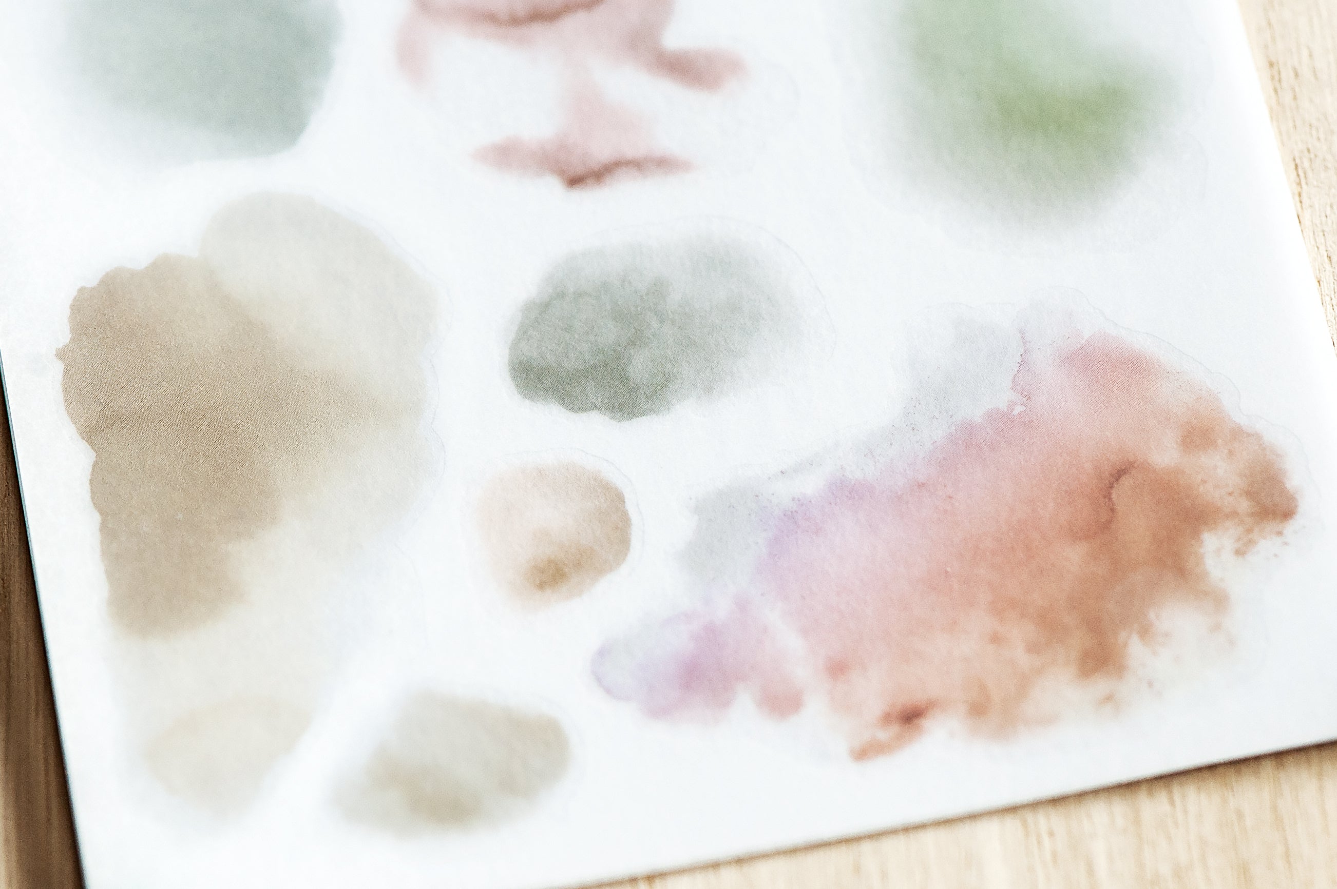 MU Lifestyle - Print-On Stickers / 218 - Cool Watercolor