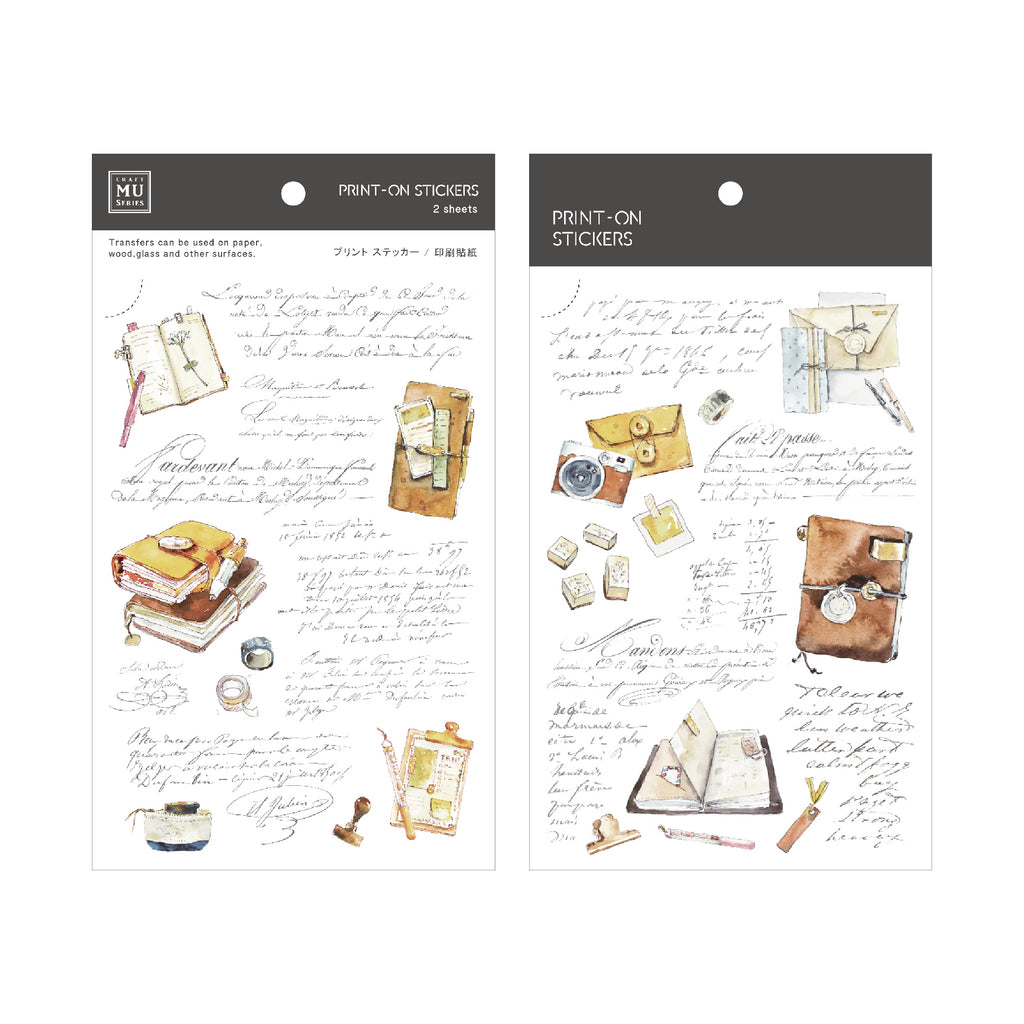 MU Lifestyle - Print-On Stickers / 238 - Journal