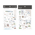 MU Lifestyle - Print-On Stickers / 252 - Beach Vacation