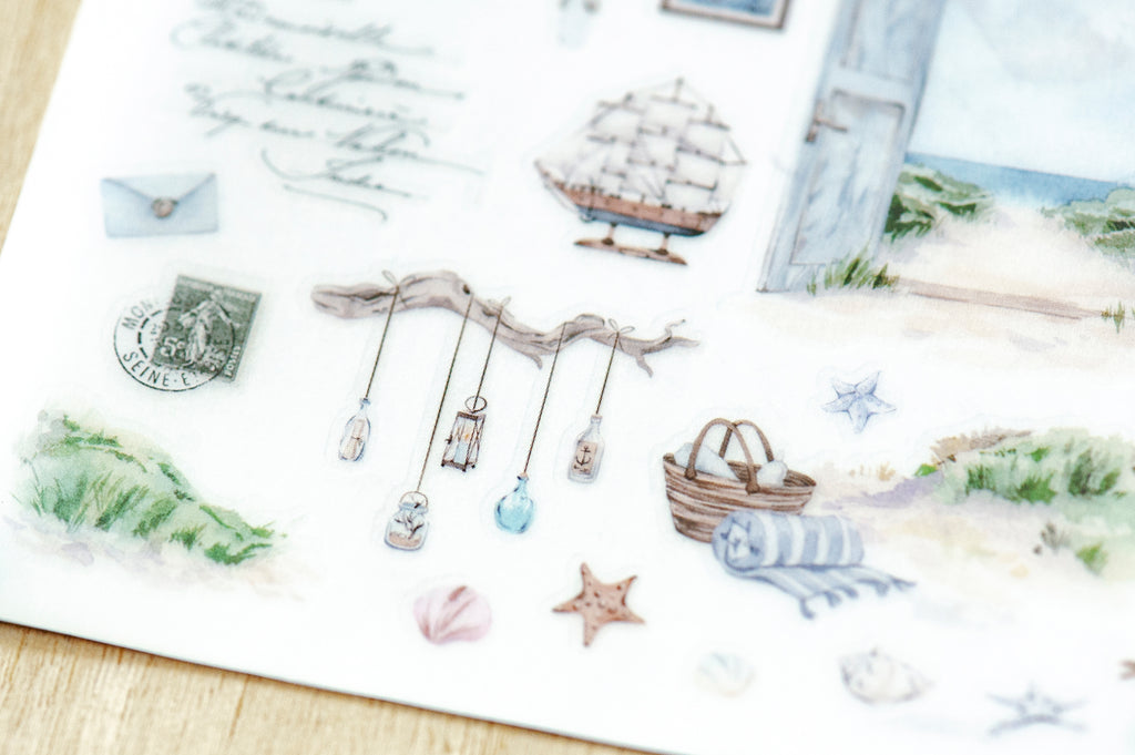MU Lifestyle - Print-On Stickers / 252 - Beach Vacation