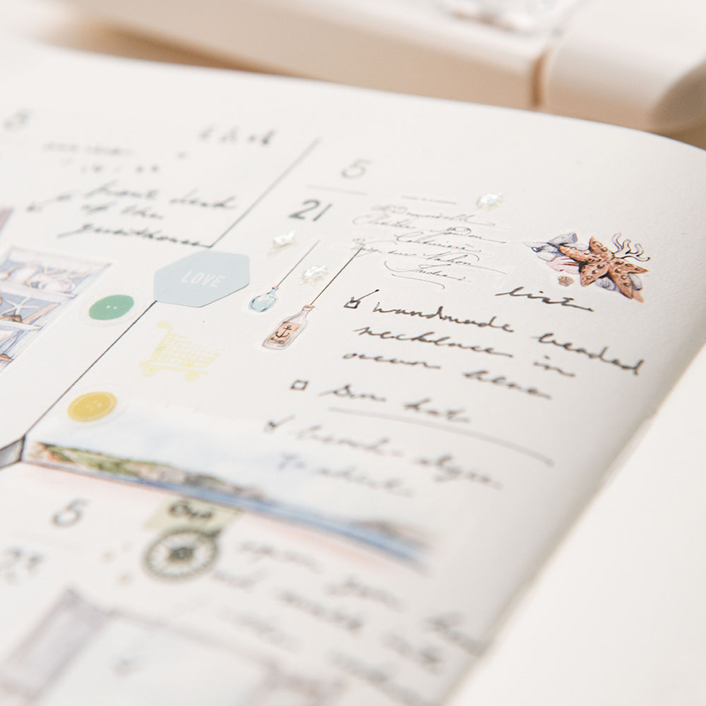 MU Lifestyle - Print-On Stickers / 252 - Beach Vacation