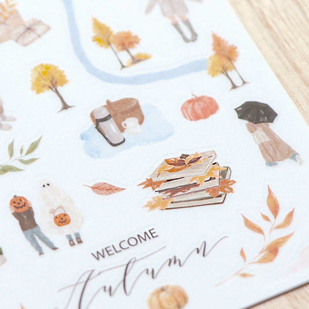 MU Lifestyle - Print-On Stickers / 255 - Welcome Autumn