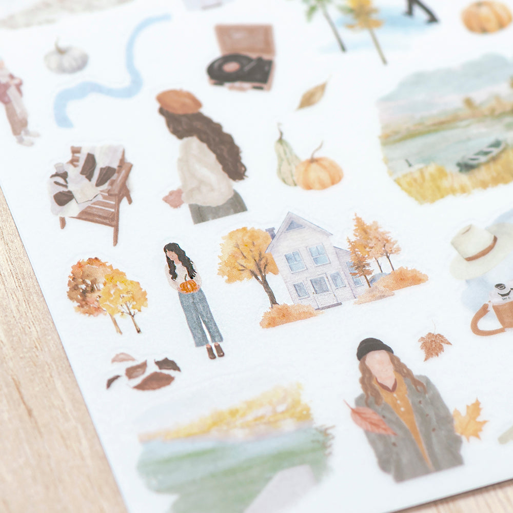 MU Lifestyle - Print-On Stickers / 255 - Welcome Autumn