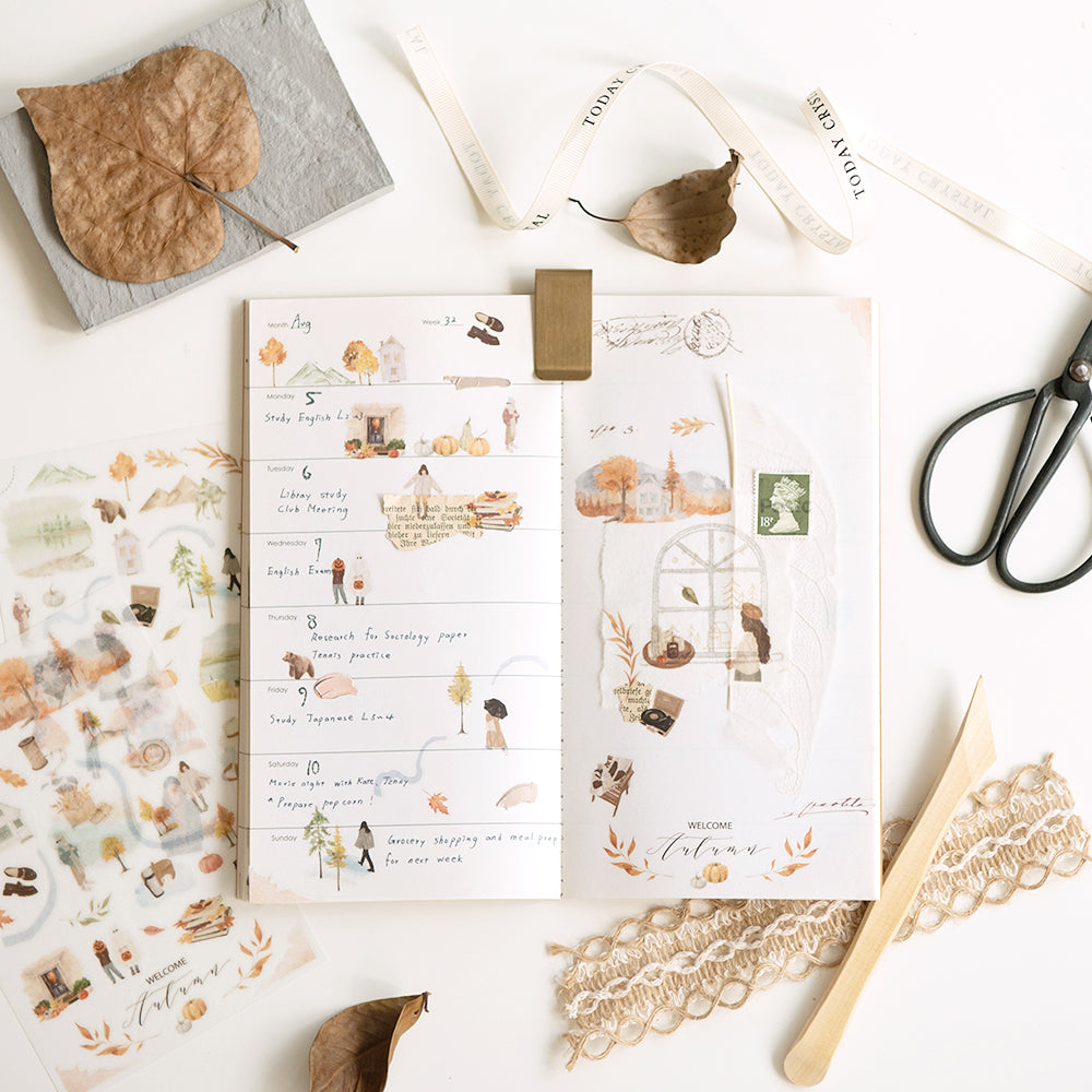 MU Lifestyle - Print-On Stickers / 255 - Welcome Autumn