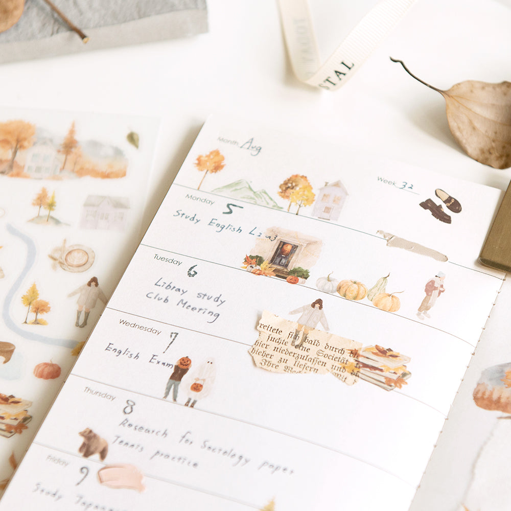 MU Lifestyle - Print-On Stickers / 255 - Welcome Autumn