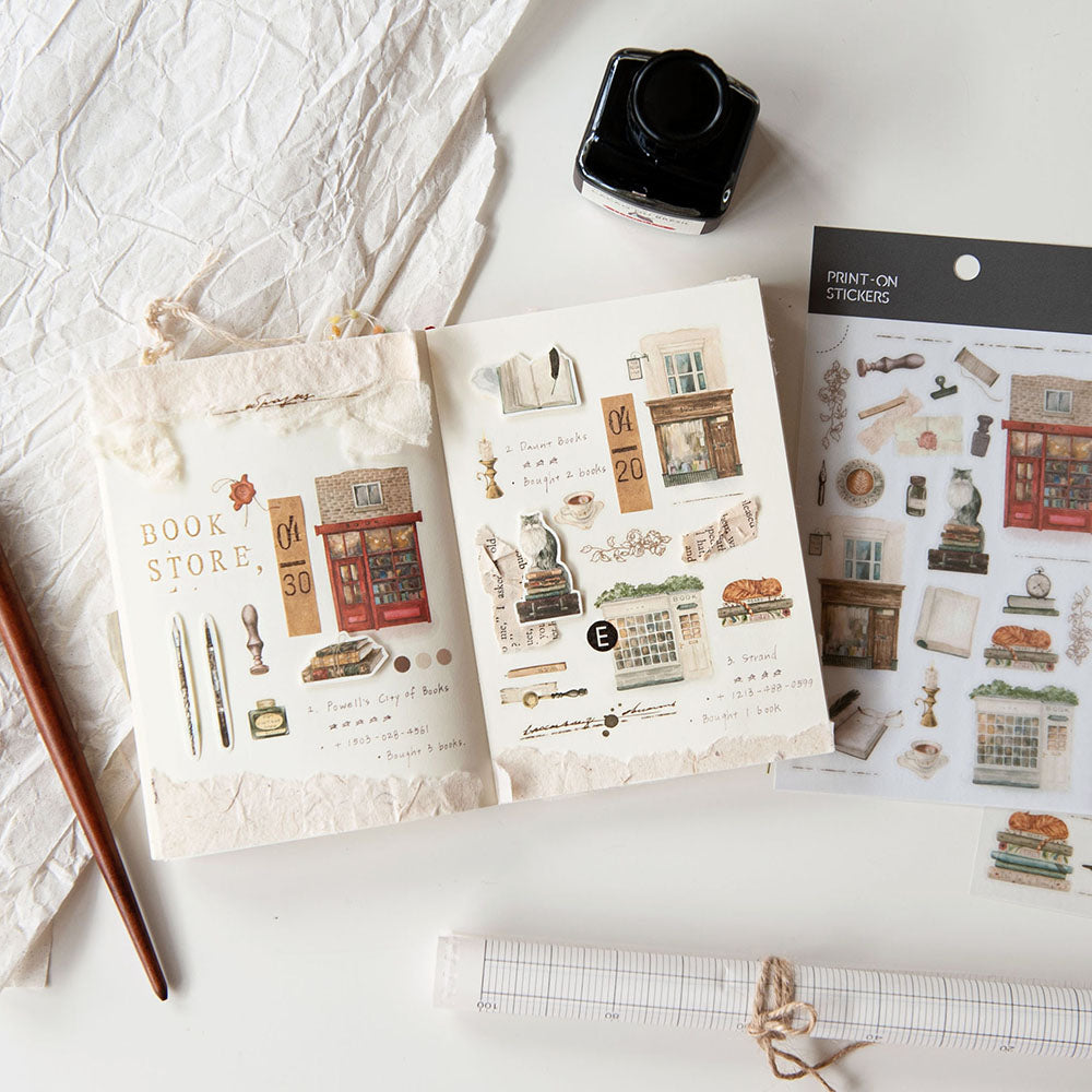MU Lifestyle - Print-On Stickers / 260 - Bookstore