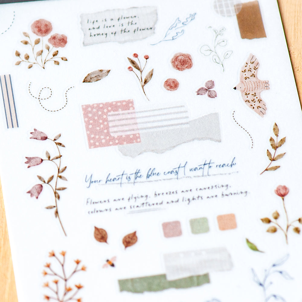 MU Lifestyle - Print-On Stickers / 270 - Dear My Dairy