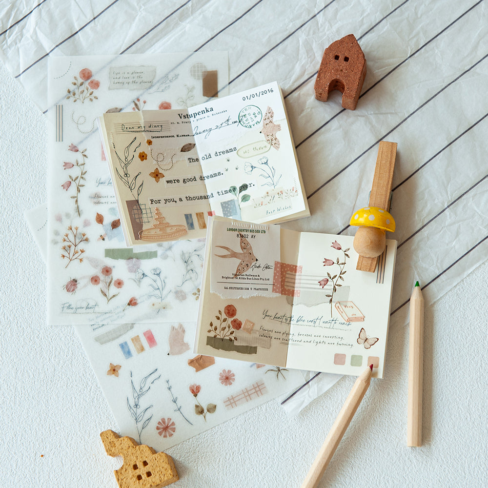 MU Lifestyle - Print-On Stickers / 270 - Dear My Dairy