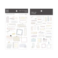 MU Lifestyle - Print-On Stickers / 275 - Square Memo Shapes