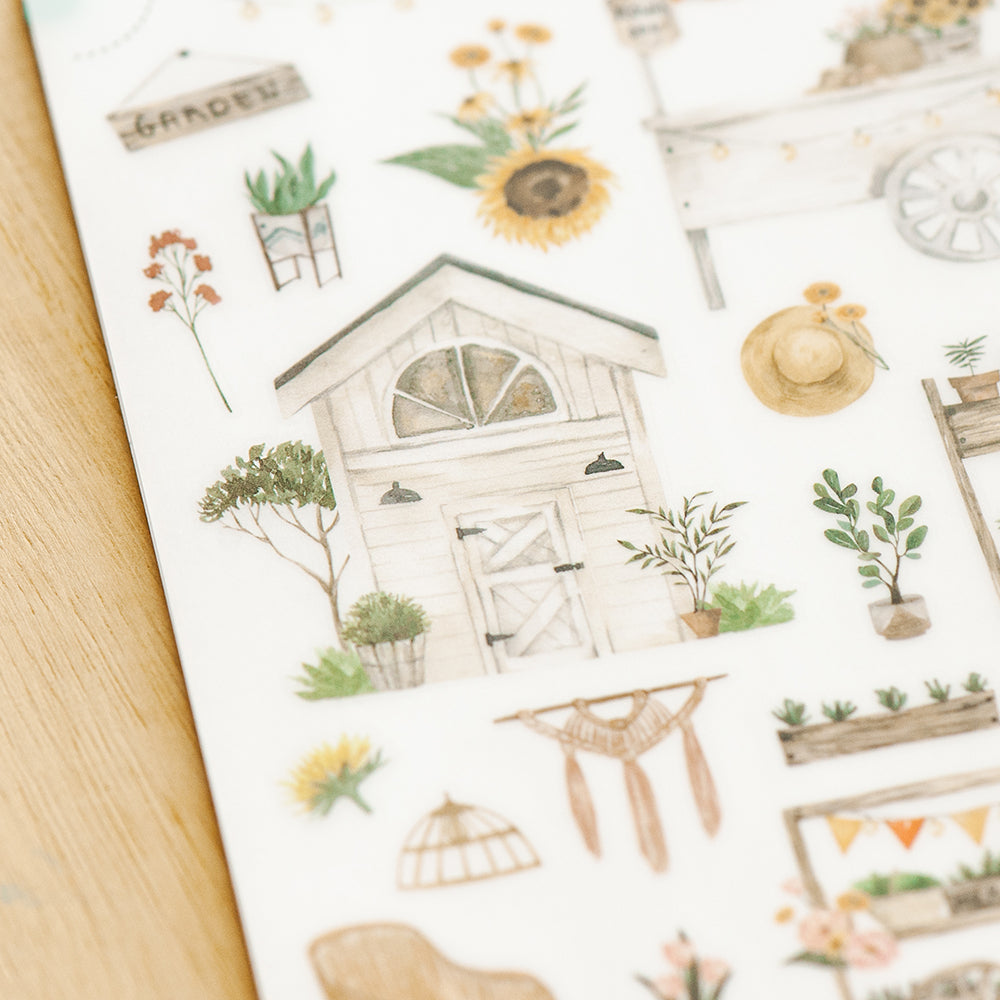 MU Lifestyle - Print-On Stickers / 278 - Garden