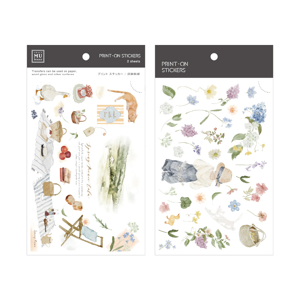 MU Lifestyle - Print-On Stickers / 279 - Picnic