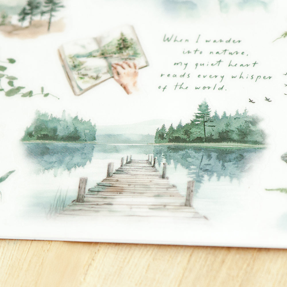 MU Lifestyle - Print-On Stickers / 280 - Lake & Forest