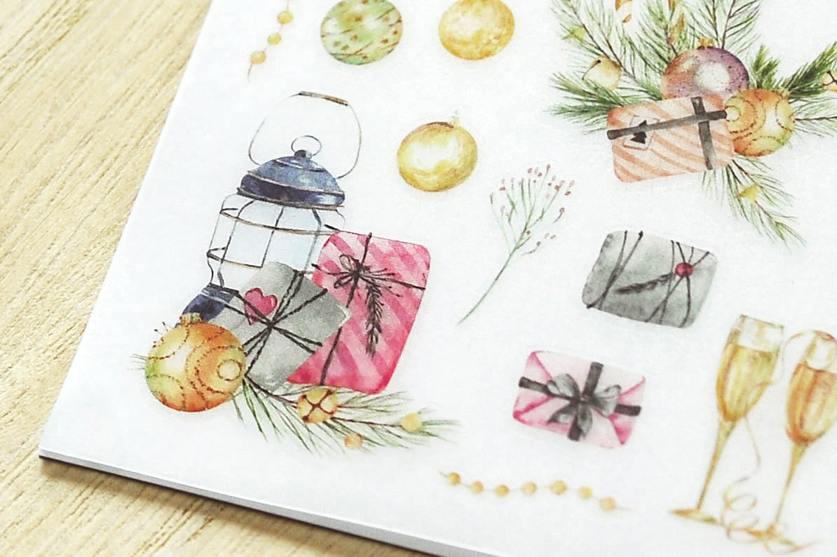 MU Lifestyle - Print-On Stickers Xmas / 20 - Christmas Decorations