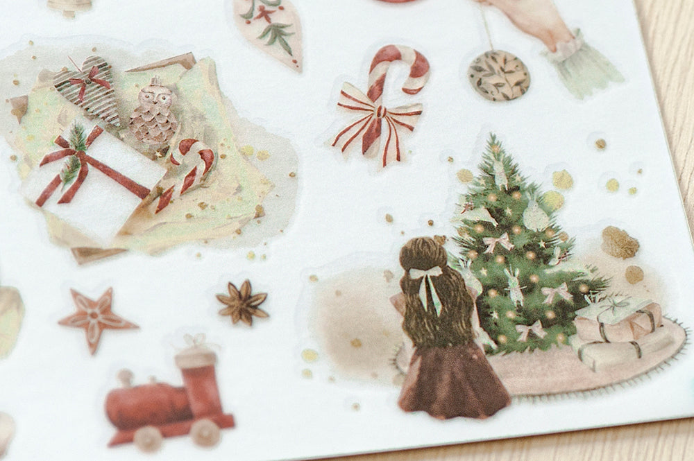 MU Lifestyle - Print-On Stickers Xmas / 23 - Christmas Gifts