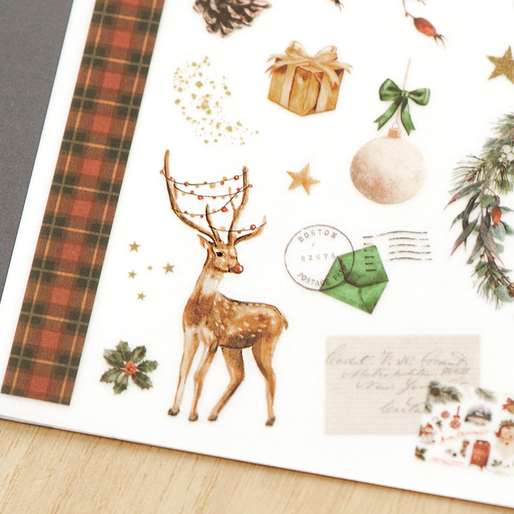 MU Lifestyle - Print-On Stickers Xmas / 27 - Happy Christmas
