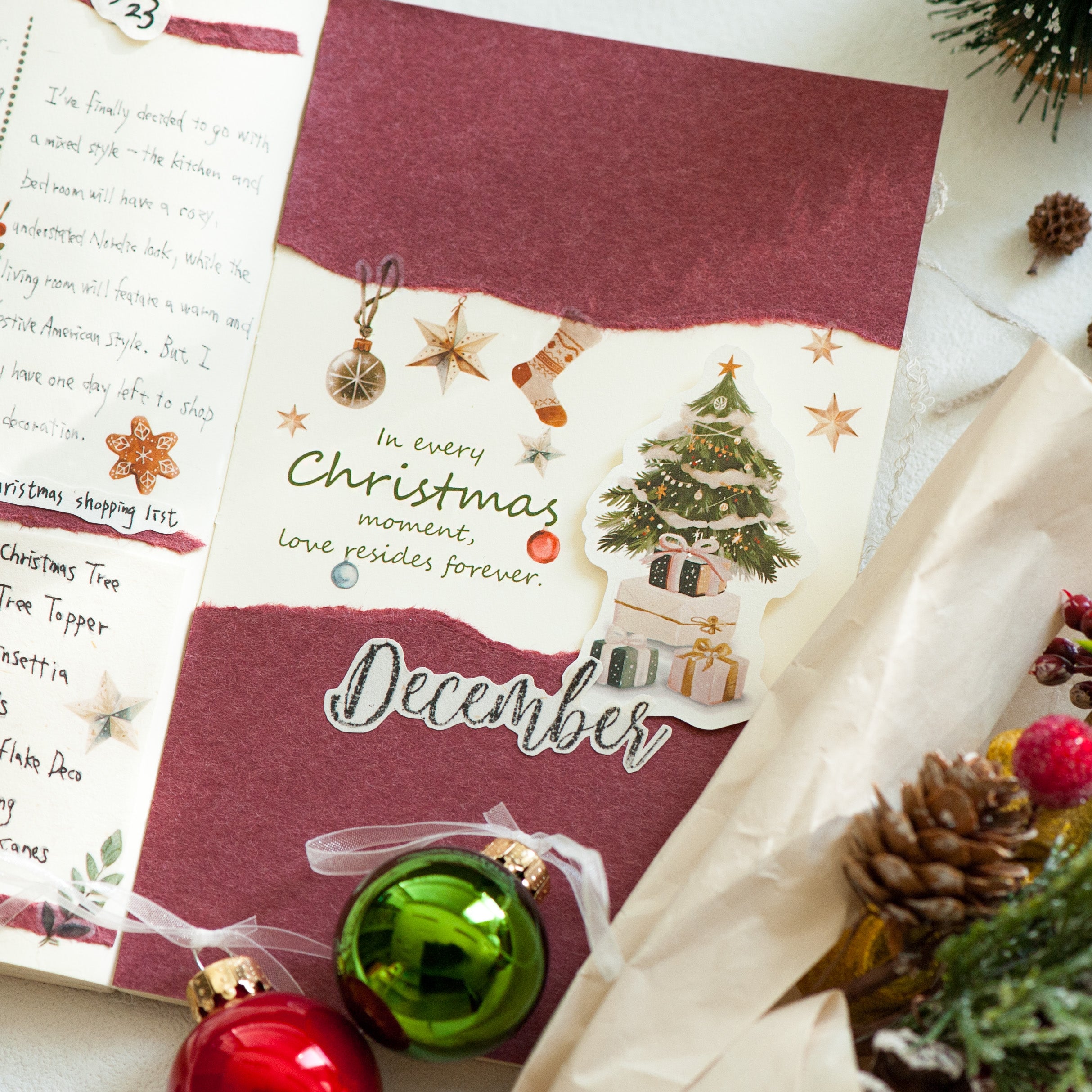 MU Lifestyle - Print-On Stickers Xmas / 28 - Christmas Moment