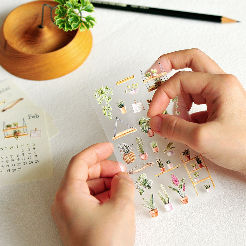 MU Lifestyle - Pop-Up Stickers / 001 - Plants