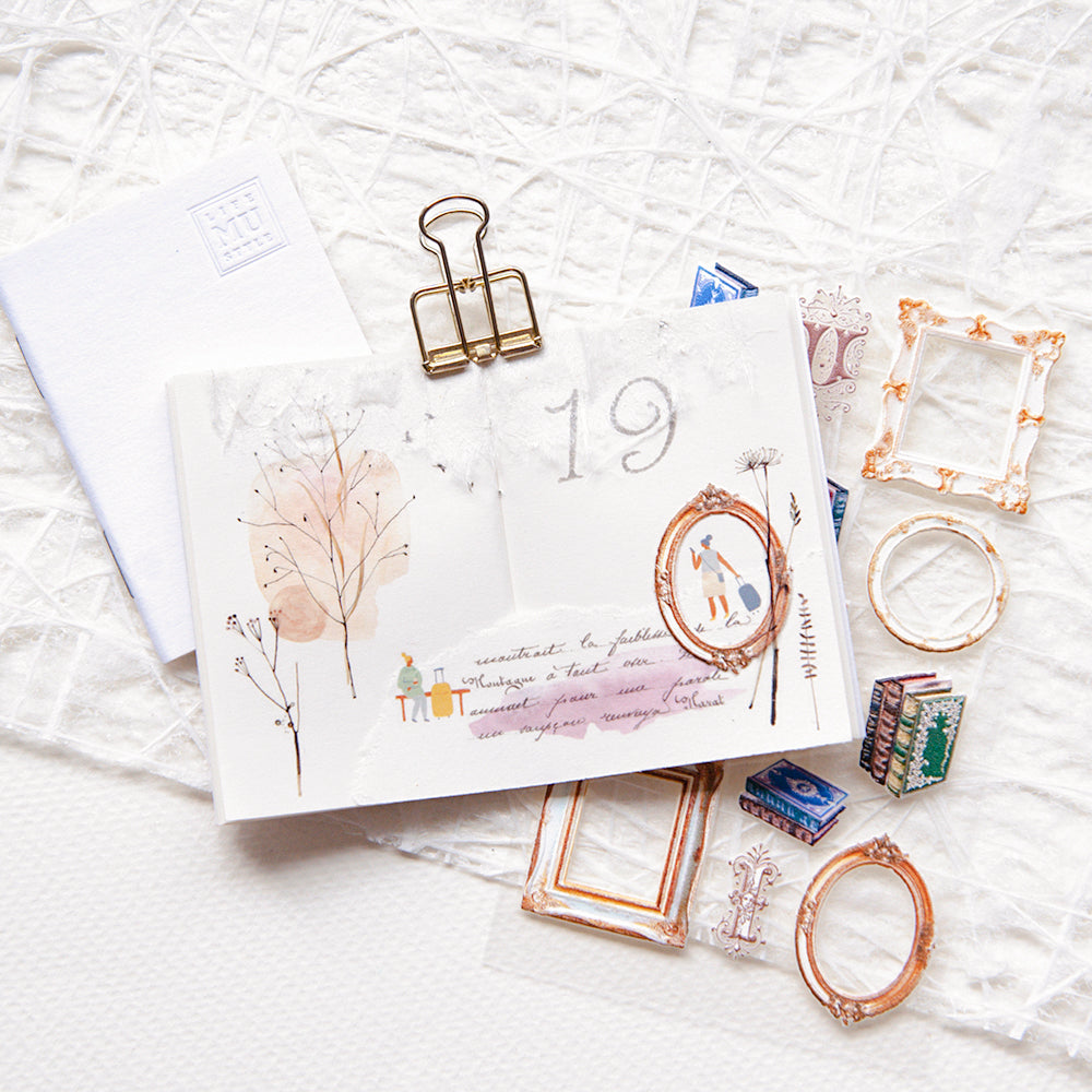MU Lifestyle - Pop-Up Stickers / 010 - Books & Frames