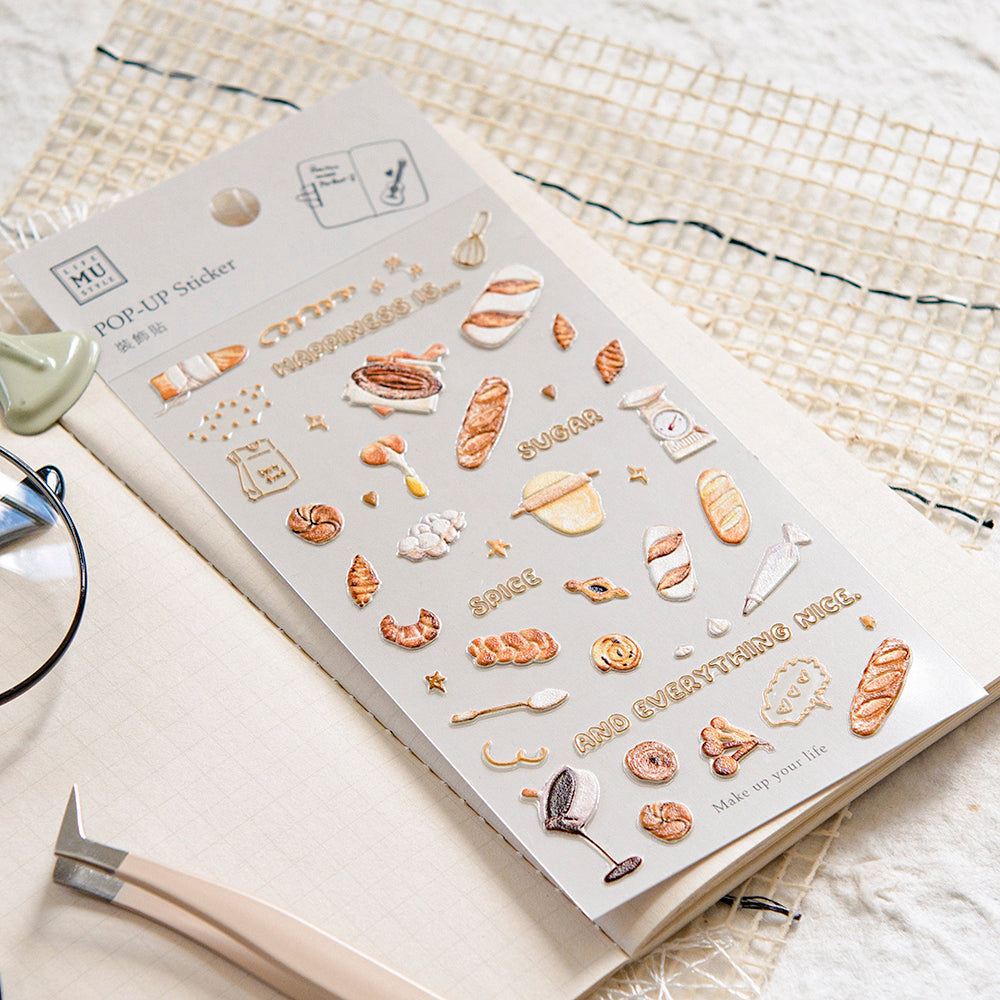 MU Lifestyle - Pop-Up Stickers / 012 - Sugar & Spice