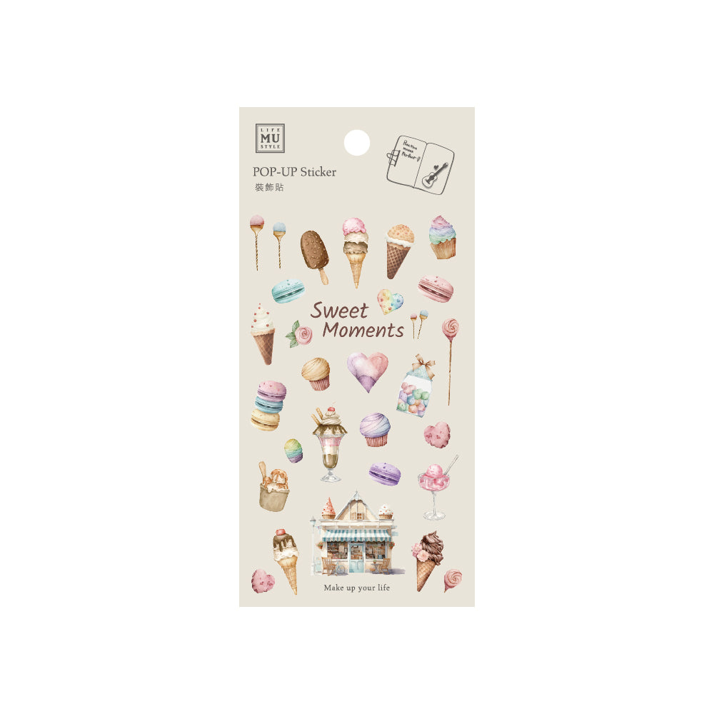 MU Lifestyle - Pop-Up Stickers / 018 - Sweet Moments