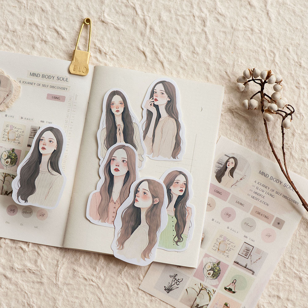 MU Lifestyle - Style Girl Stickers / 001 - Mind Body Soul