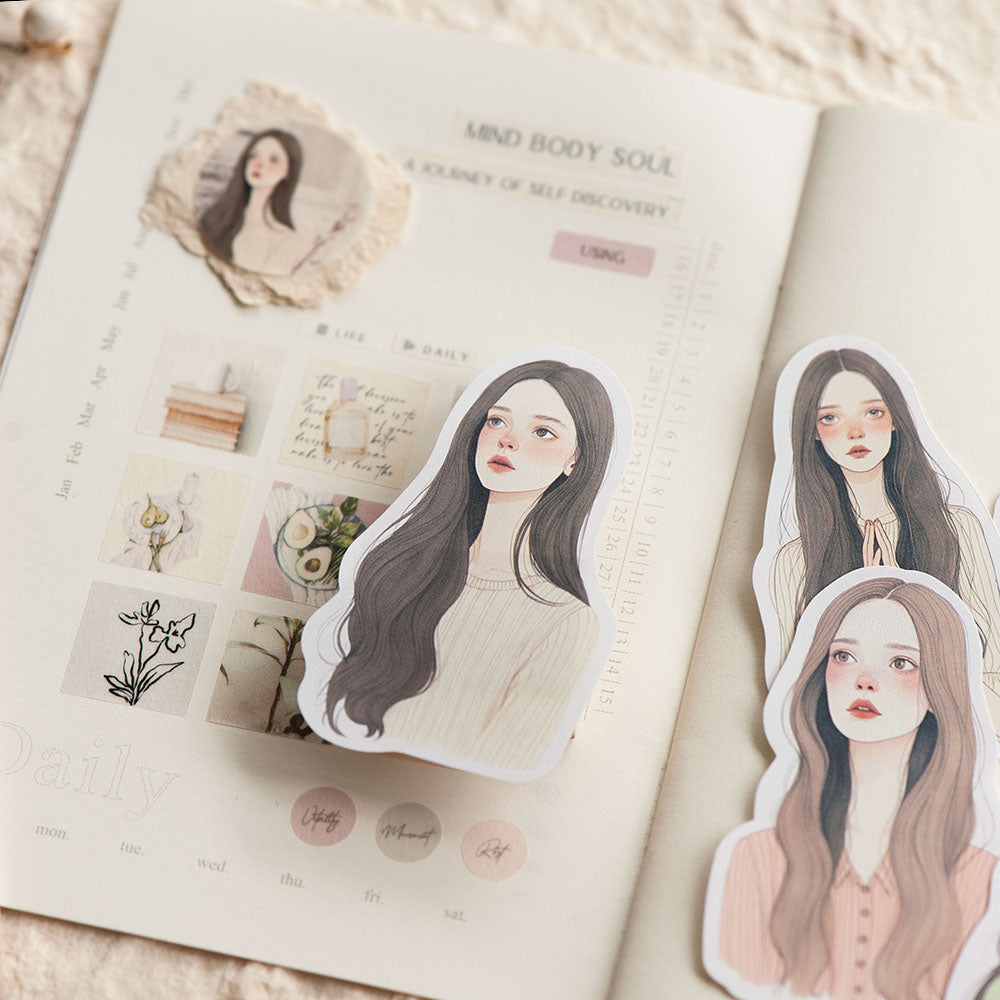 MU Lifestyle - Style Girl Stickers / 001 - Mind Body Soul