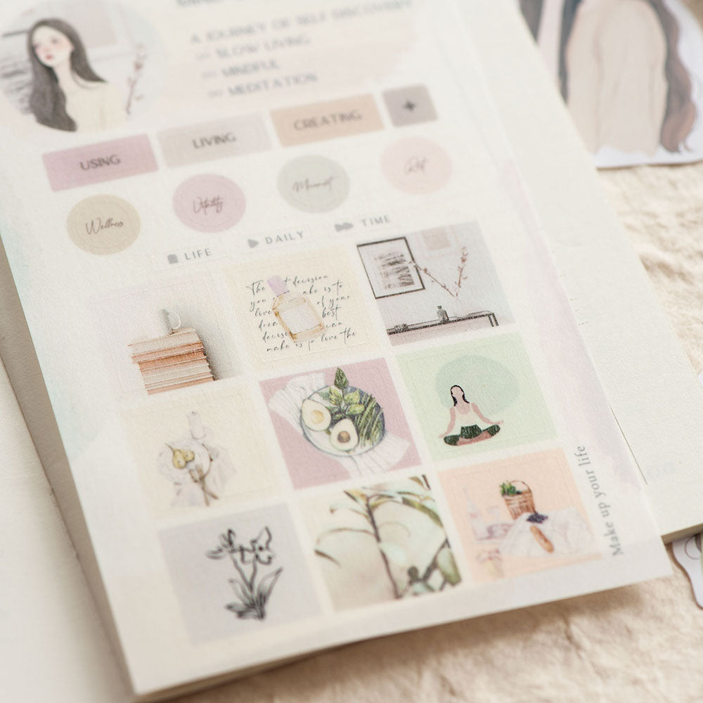 MU Lifestyle - Style Girl Stickers / 001 - Mind Body Soul