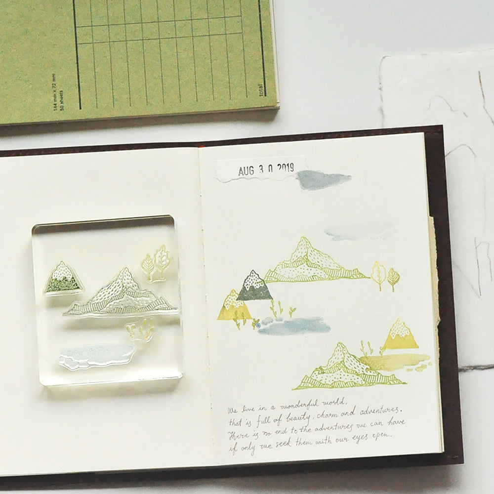 MU Lifestyle - Splice Stamp / 1011 - Mountains