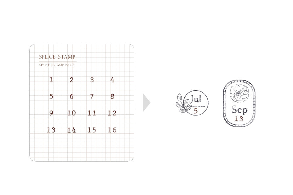 MU Lifestyle - Icon Stamp / 2003 - Number 1 to 16