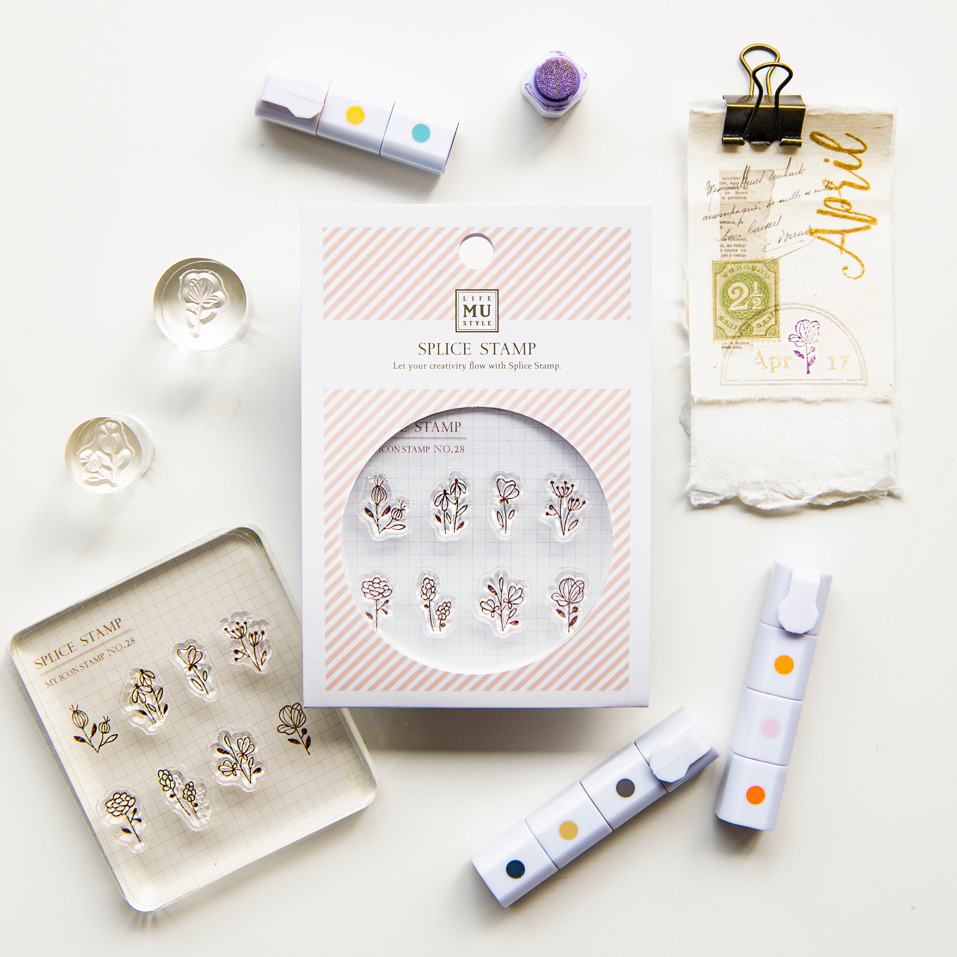 MU Lifestyle - Icon Stamp / 2028 - Little Flowers
