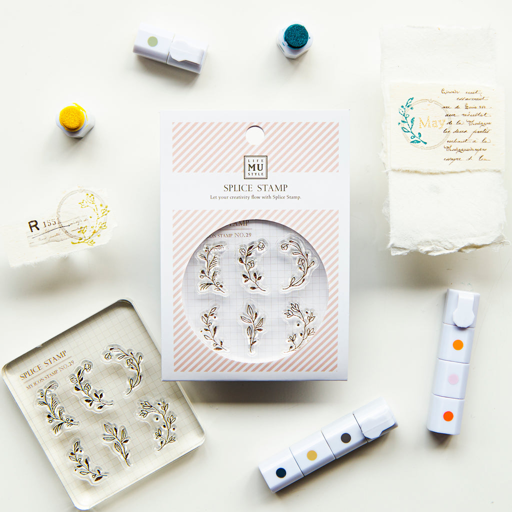 MU Lifestyle - Icon Stamp / 2029 - Flower Leaves