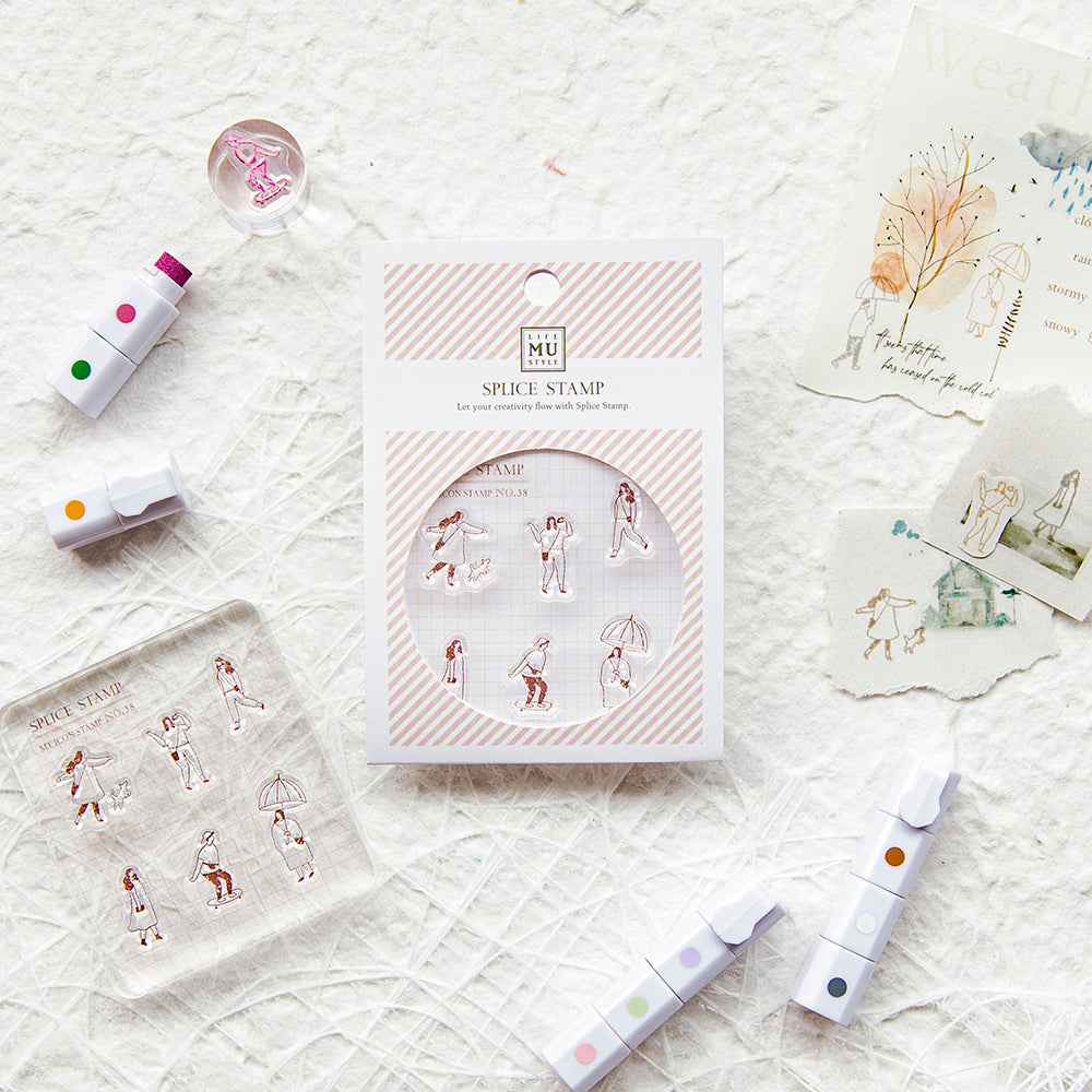 MU Lifestyle - Icon Stamp / 2038 - Daily Life 2