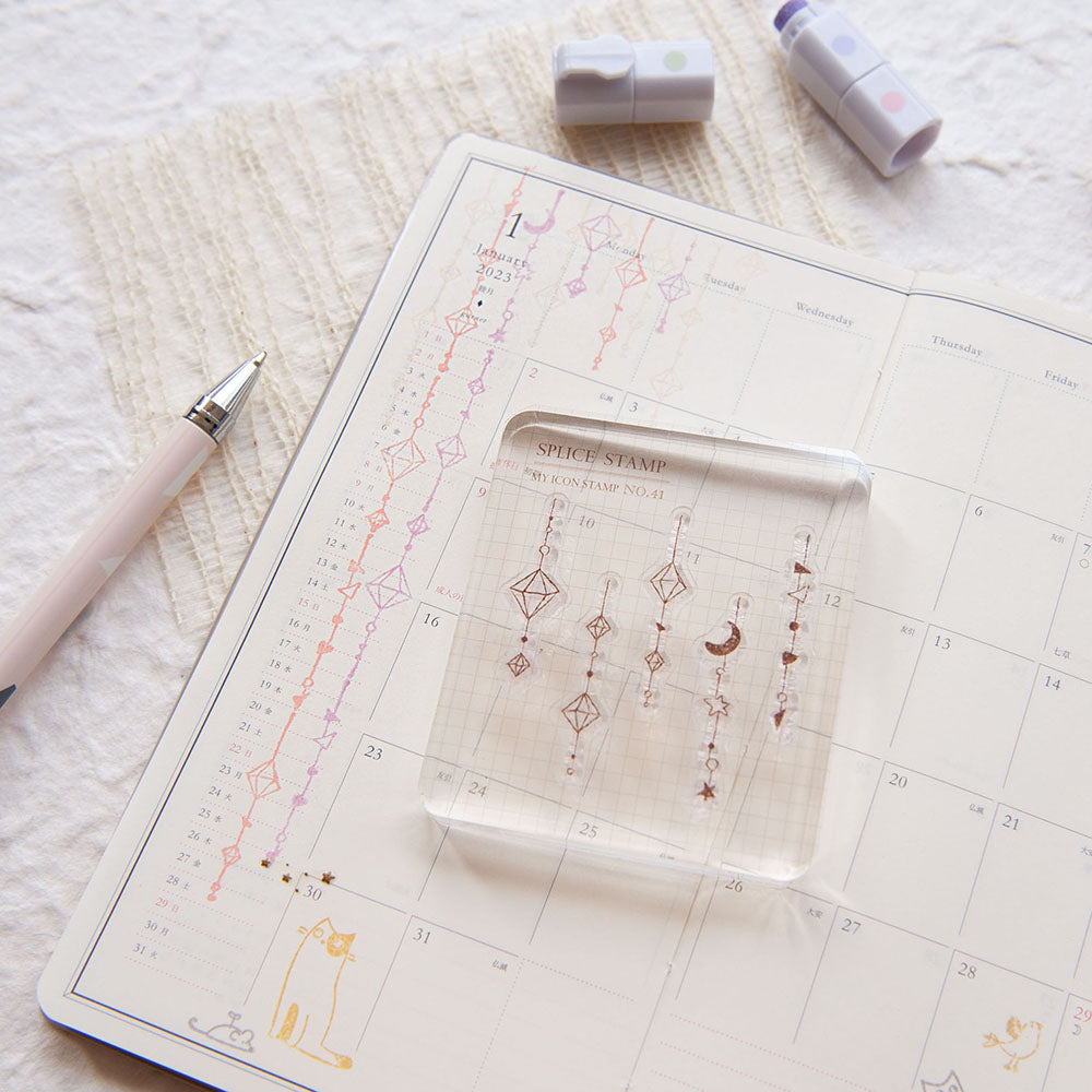 MU Lifestyle - Icon Stamp / 2041 - Decorations