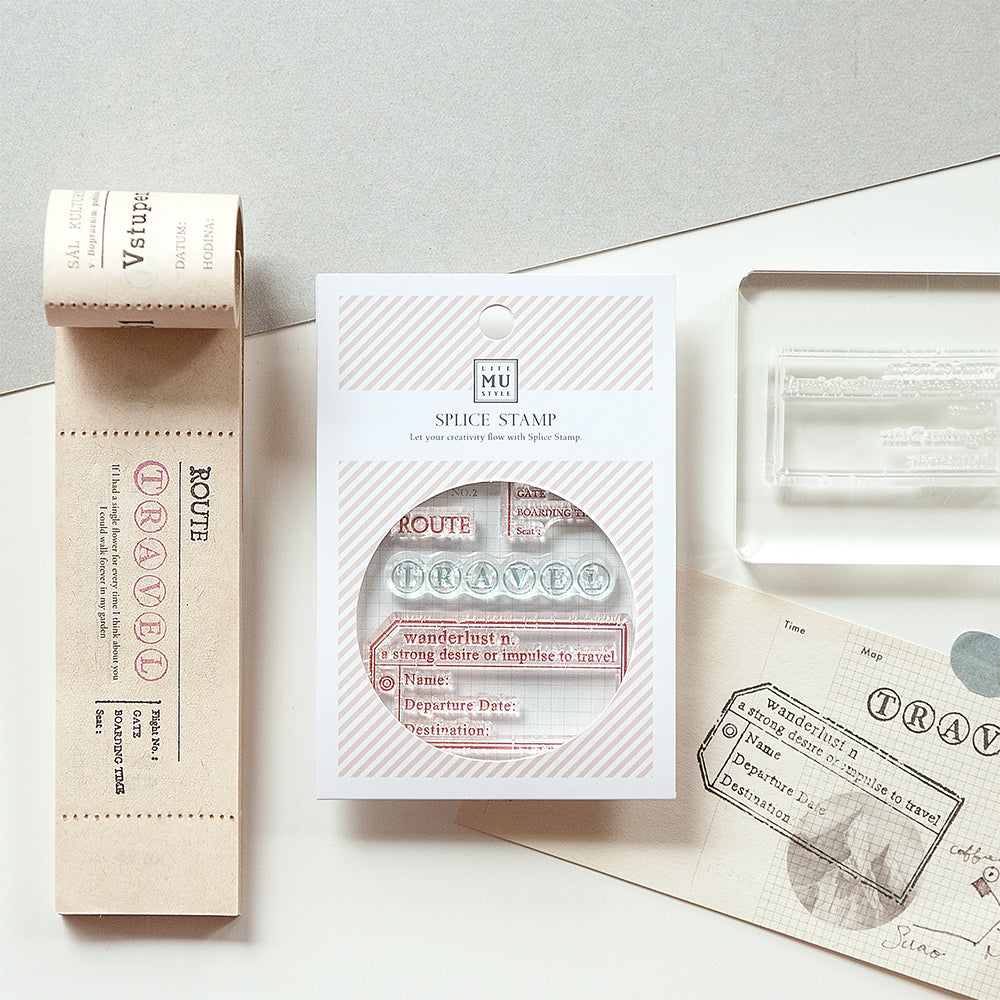 MU Lifestyle - Record Stamp / 3002 - Travel Information